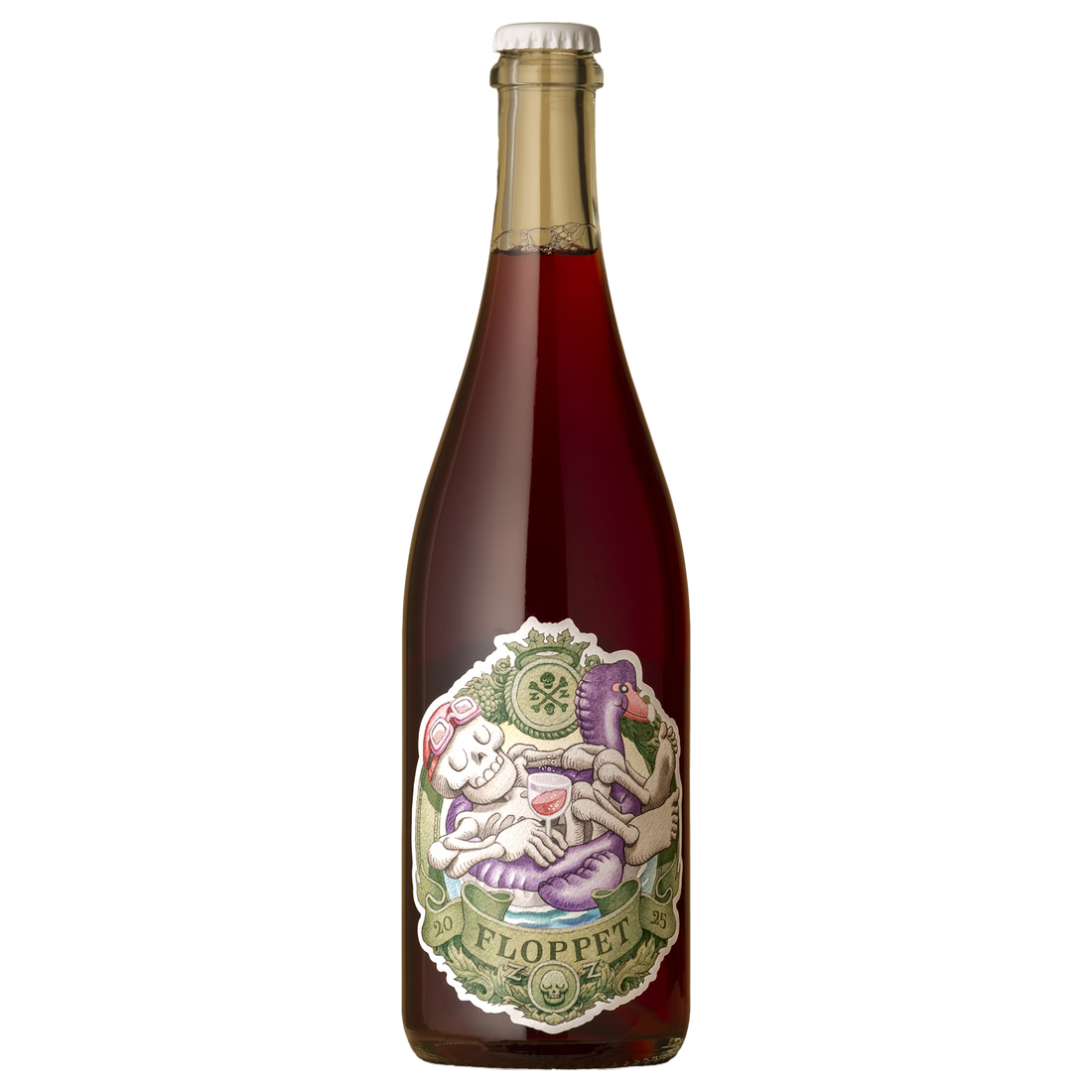 A bottle of 2025 Dormilona Floppet Pet Nat 750ml Sparkling Wine
