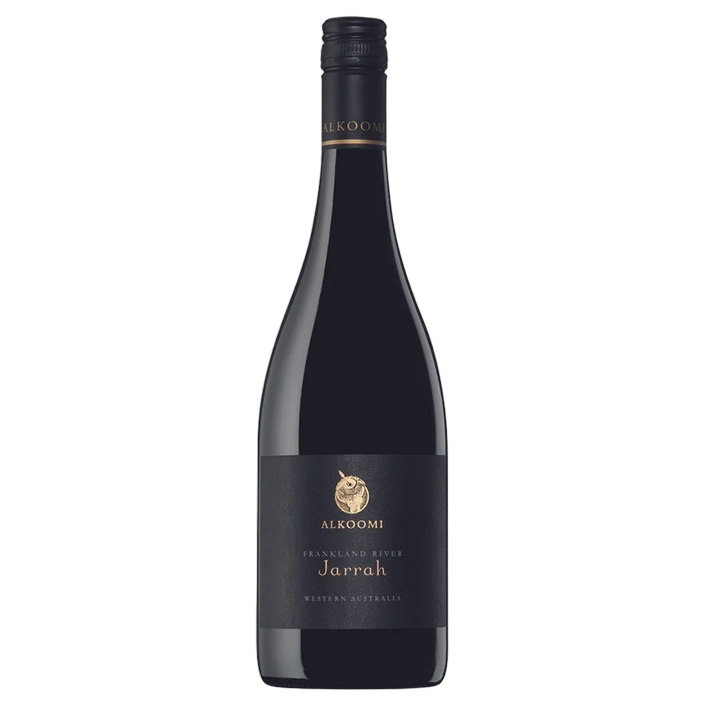 A bottle of 2022 Alkoomi Icon Jarrah Shiraz 750ml Red Wine