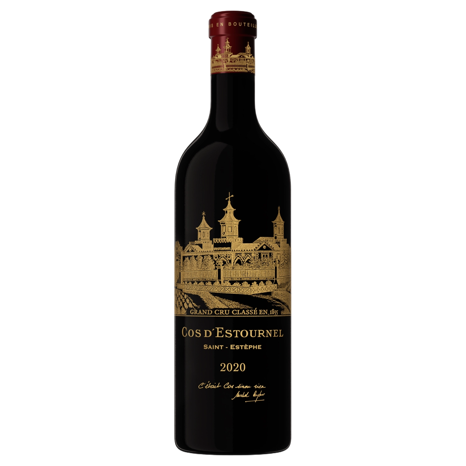 A bottle of Cos D'Estournel 2020 750ml White Wine