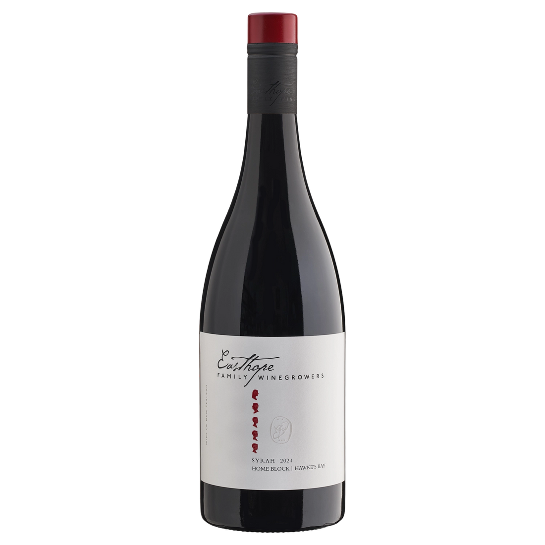A bottle of 2024 Easthope Family Home Block Syrah 750ml Red Wine
