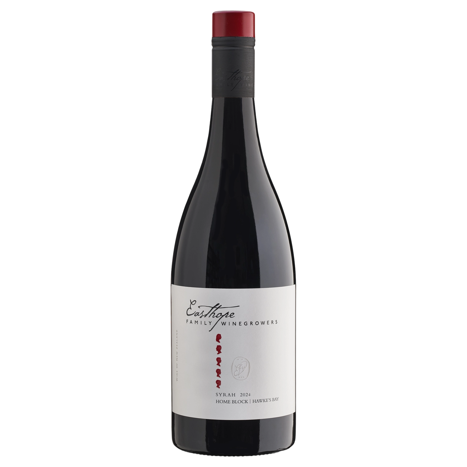 A bottle of 2024 Easthope Family Home Block Syrah 750ml Red Wine