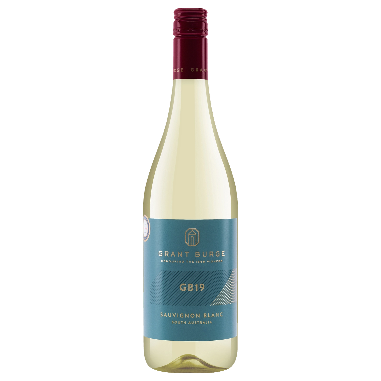 A bottle of 2024 Grant Burge GB19 Sauvignon Blanc 750ml White Wine