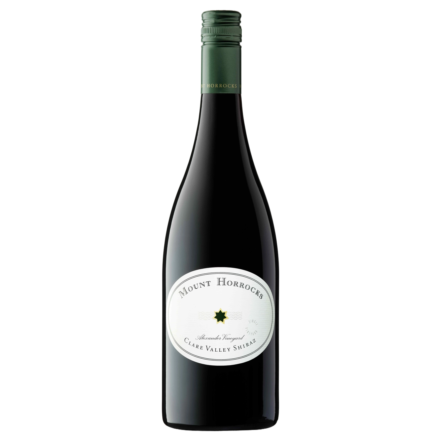 A bottle of 2022 Mount Horrocks Shiraz 750ml Red Wine