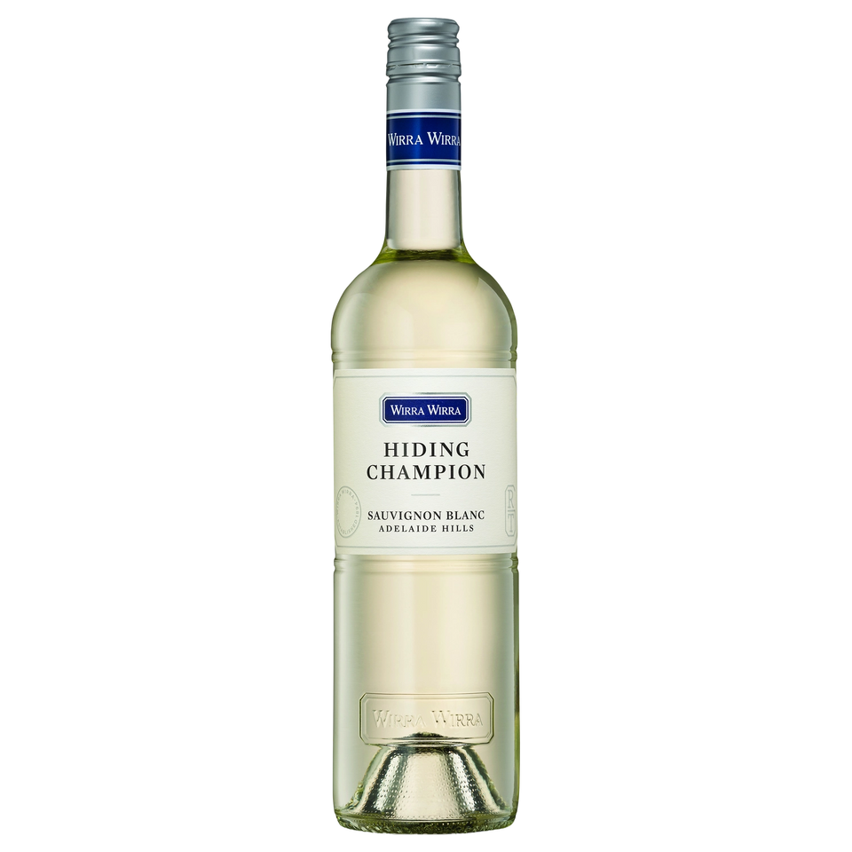 A bottle of 2025 Wirra Wirra Hiding Champion Sauvignon Blanc 750ml White Wine
