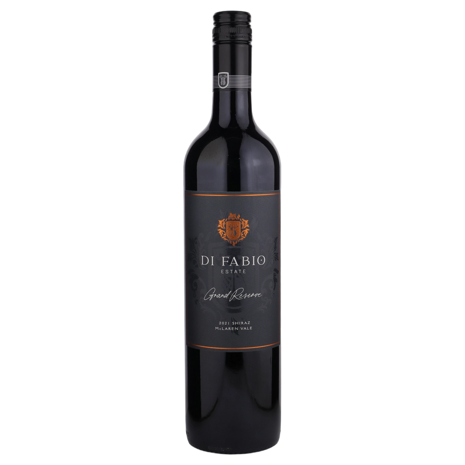 A bottle of 2021 Di Fabio Grand Reserve Shiraz 750ml Red Wine