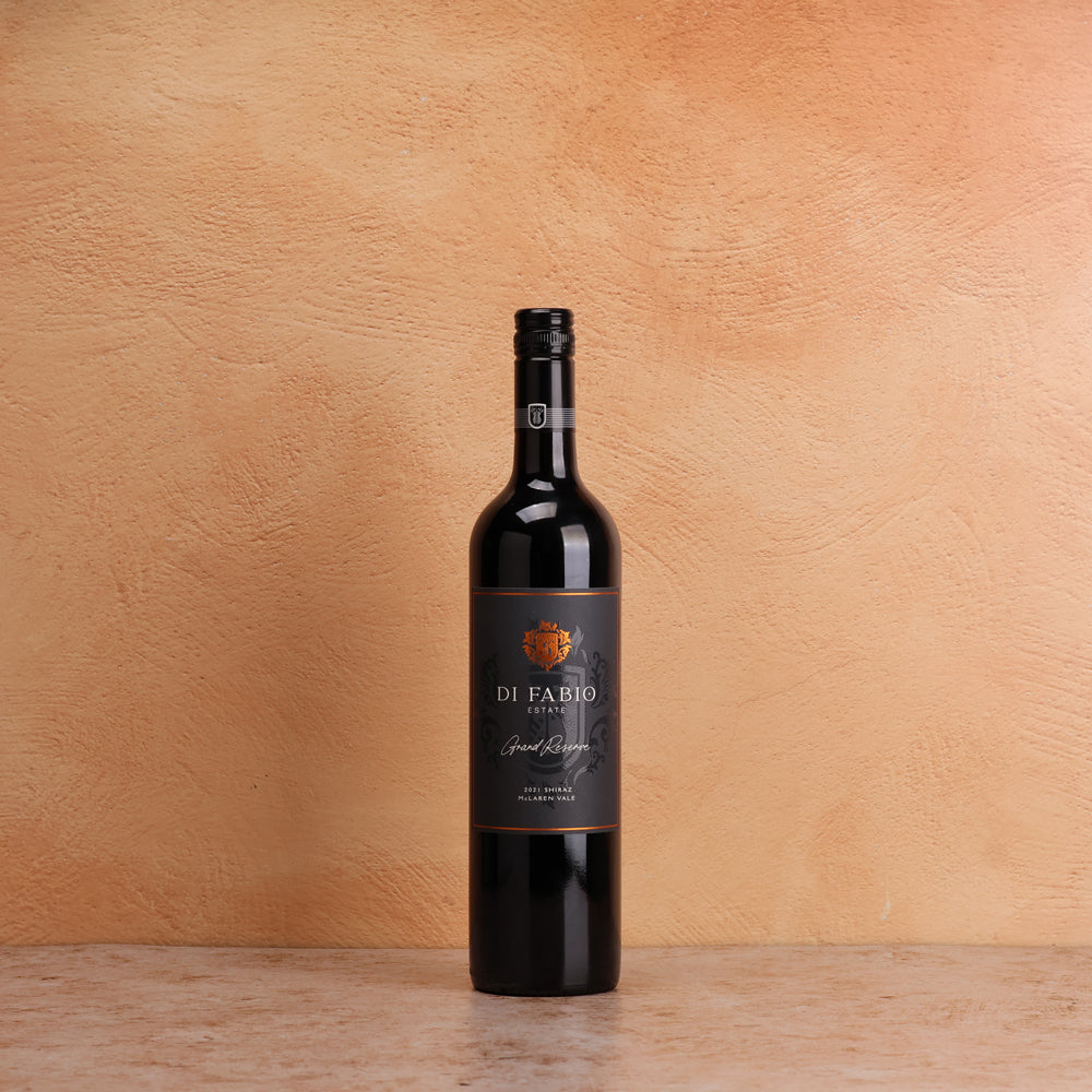 A bottle of Di Fabio Grand Reserve Shiraz 2021 750ml Red Wine