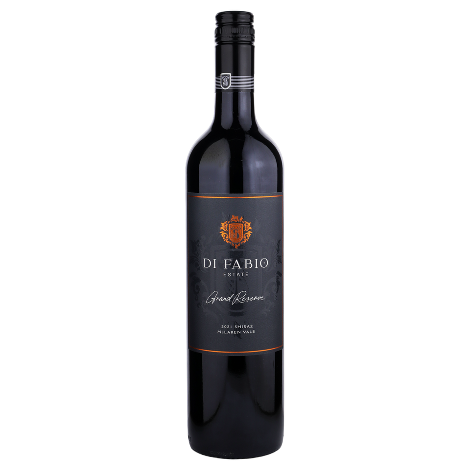 A bottle of Di Fabio Grand Reserve Shiraz 2021 750ml Red Wine