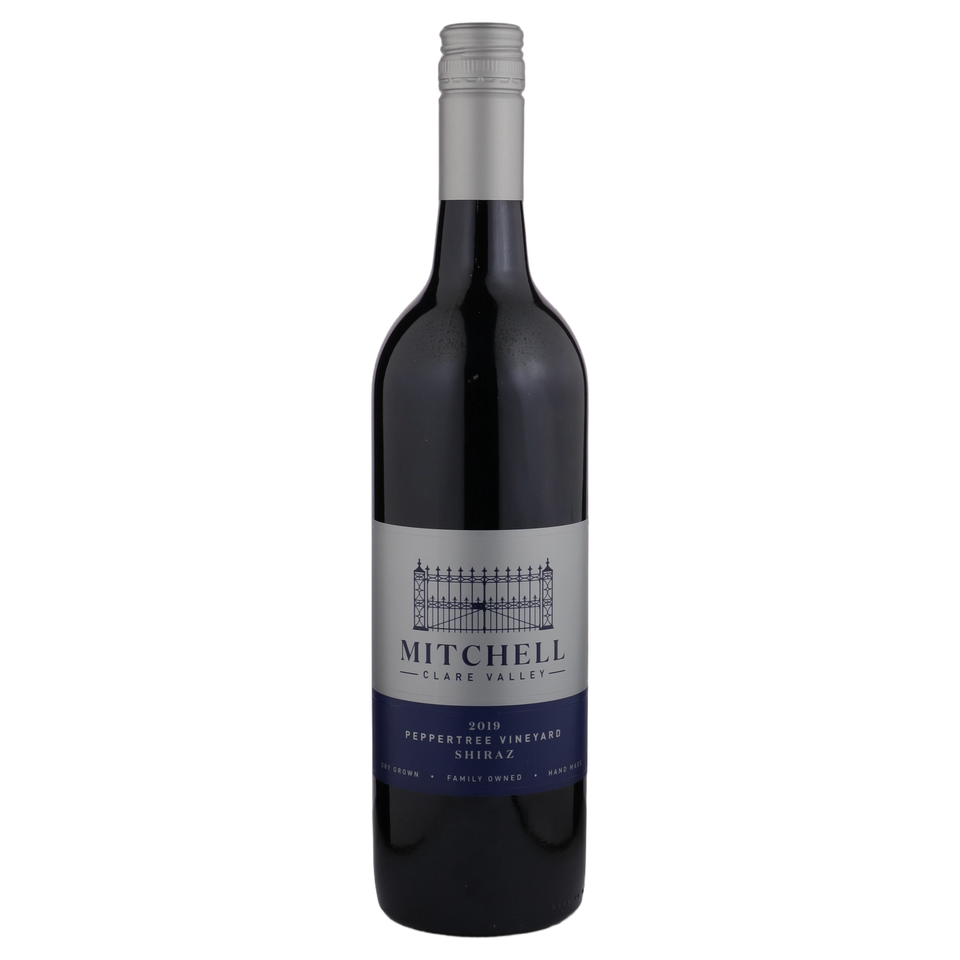 A bottle of 2019 Mitchell Peppertree Shiraz 750ml Red Wine