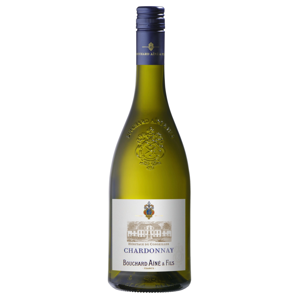 A bottle of 2024 Bouchard Aîne & Fils Héritage du Conseiller Chardonnay 750ml White Wine
