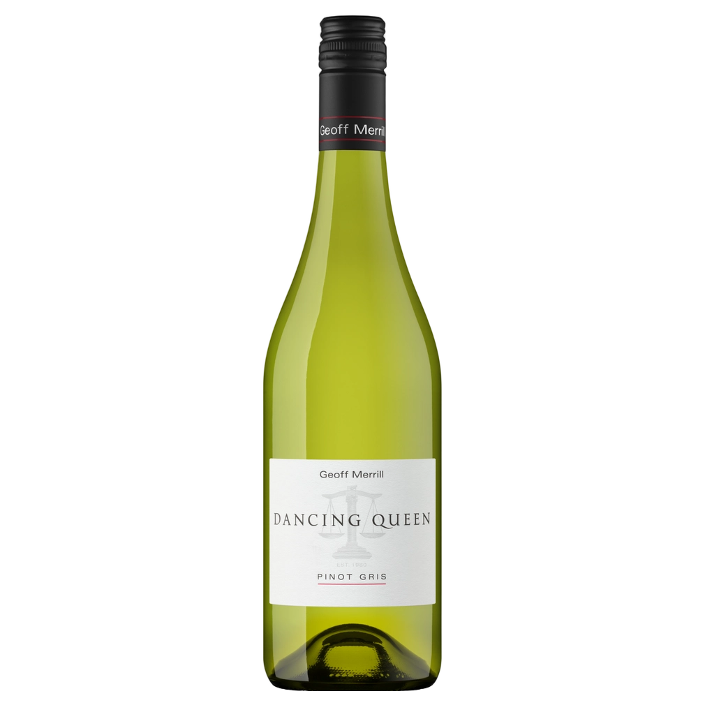 A bottle of 2024 Geoff Merrill Dancing Queen Pinot Gris 750ml White Wine