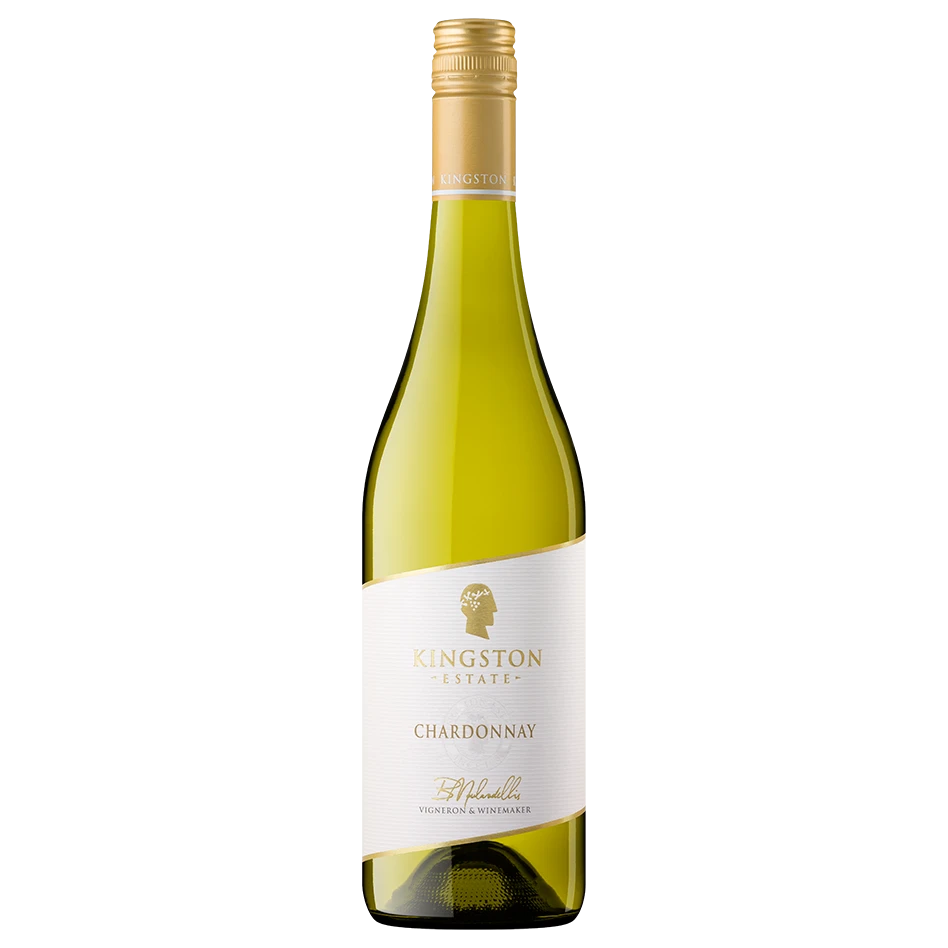 A bottle of 2025 Kingston Estate Chardonnay 750ml White Wine