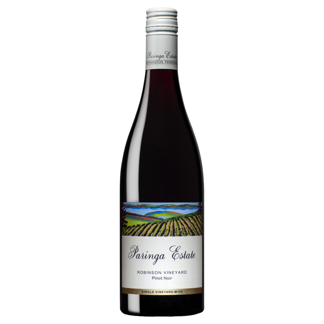 A bottle of 2021 Paringa Estate Robinson Pinot Noir 750ml Red Wine