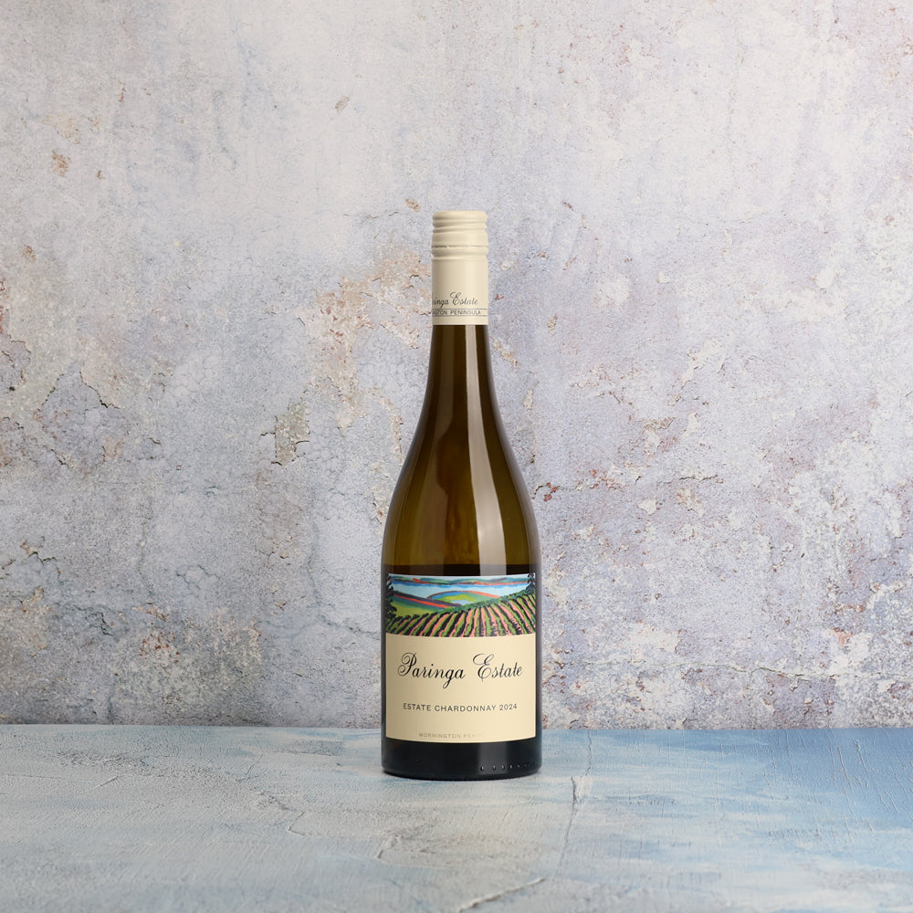 A bottle of 2024 Paringa Estate "Estate" Chardonnay 750ml White Wine