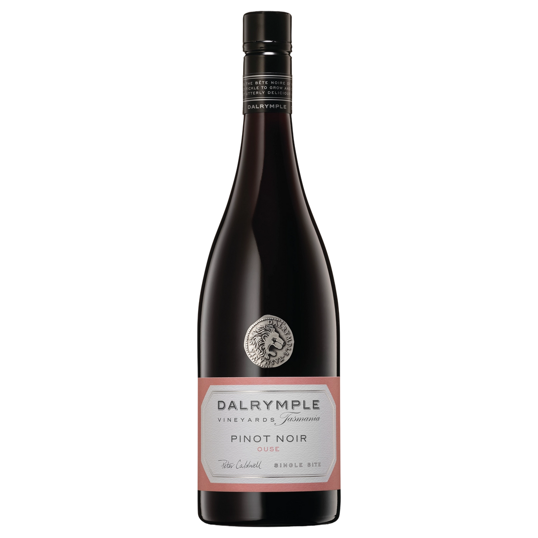 A bottle of 2023 Dalrymple Single Site Ouse Pinot Noir 750ml Red Wine
