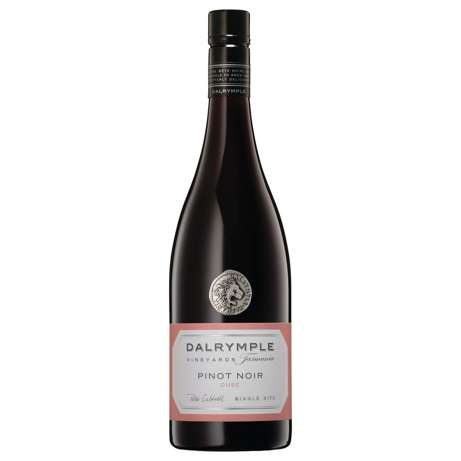 A bottle of 2023 Dalrymple Single Site Ouse Pinot Noir 750ml Red Wine