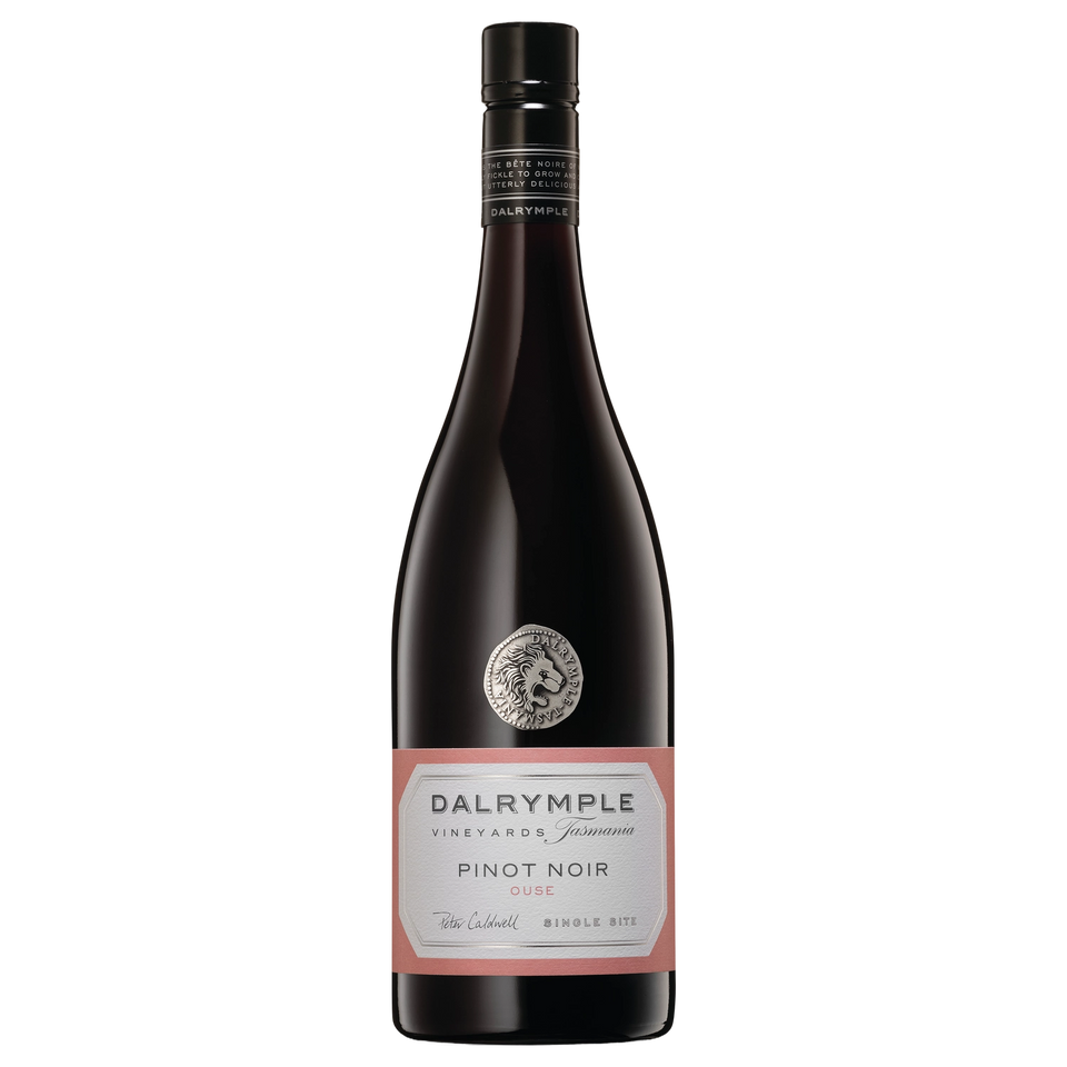 A bottle of 2023 Dalrymple Single Site Ouse Pinot Noir 750ml Red Wine