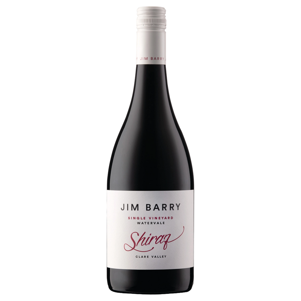 A bottle of 2022 Jim Barry Single Vineyard Watervale Shiraz 750ml Red Wine