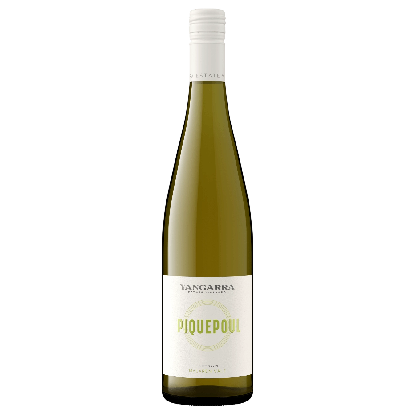 A bottle of 2025 Yangarra 'Circle' Piquepoul 750ml White Wine