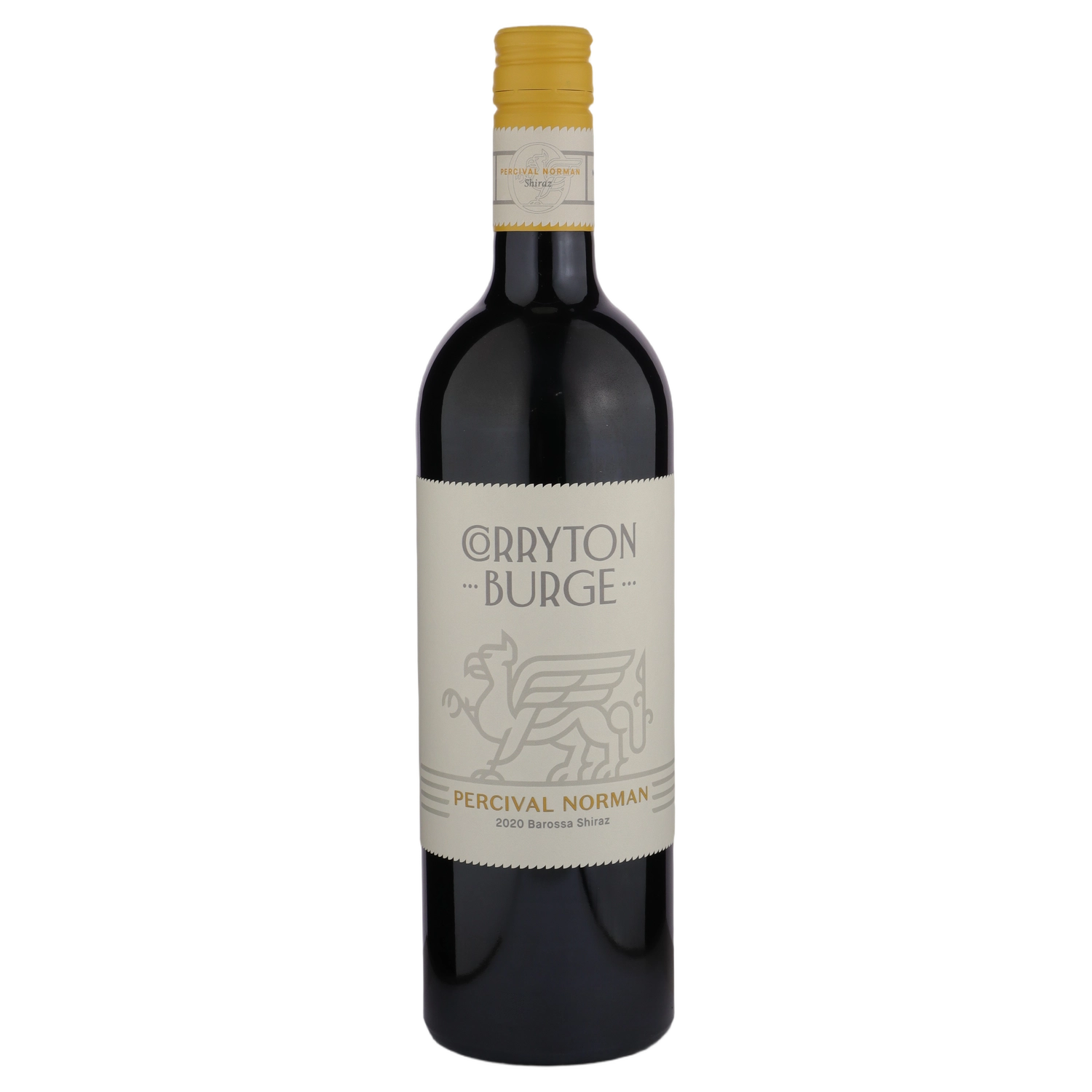 A bottle of 2020 Corryton Burge Percival Norman Shiraz 750ml Red Wine