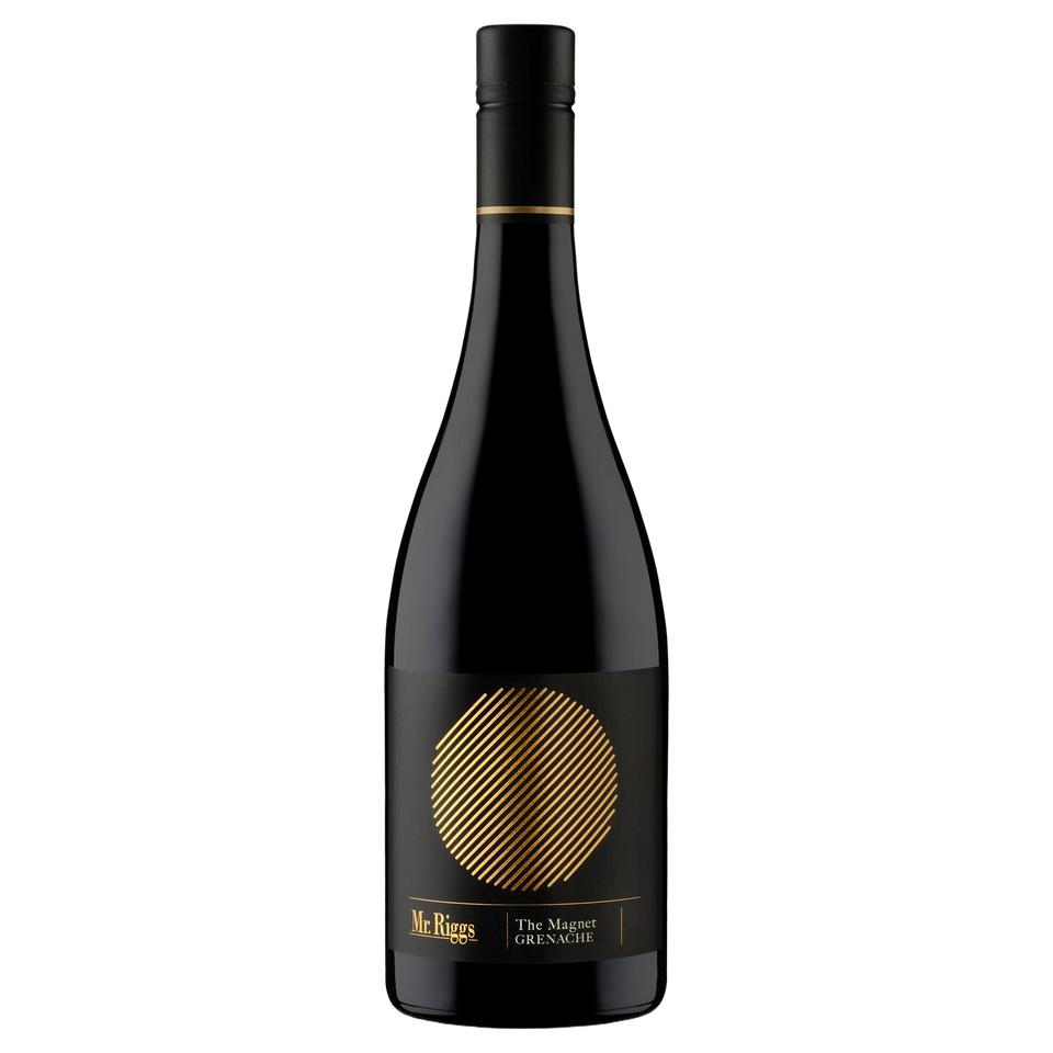 A bottle of 2024 Mr Riggs The Magnet Grenache 2022 750ml Red Wine