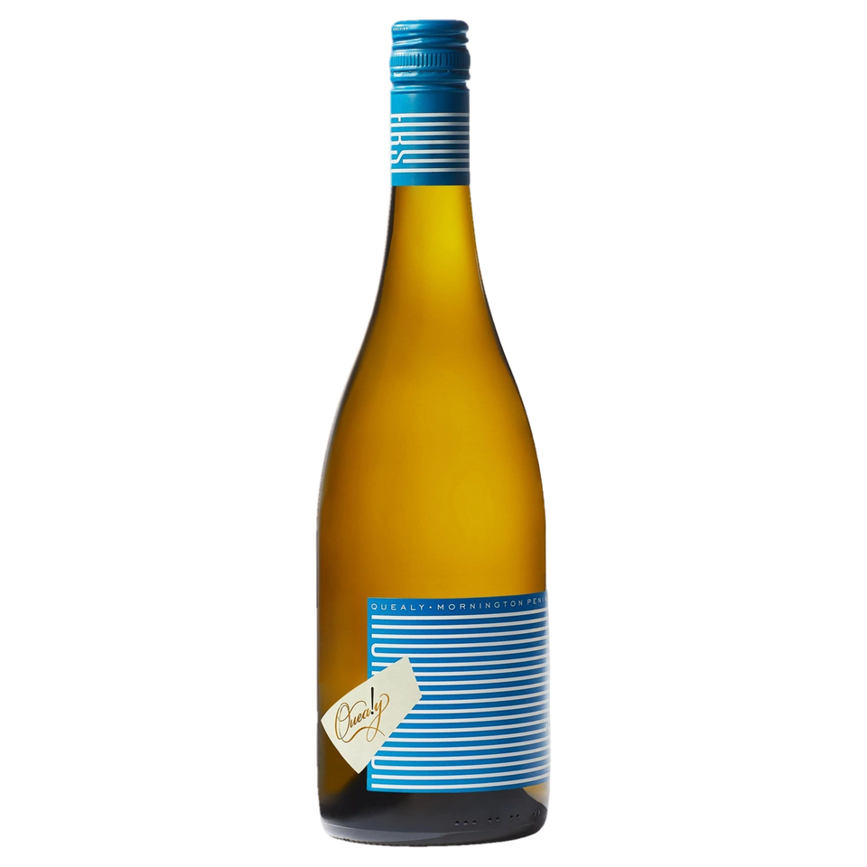 A bottle of 2025 Quealy Mornington Peninsula Pinot Grigio 750ml White Wine