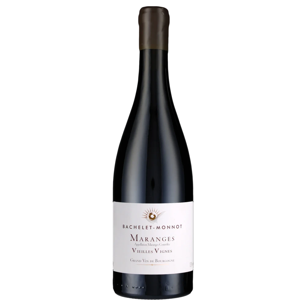 A bottle of 2023 Bachelet Monnot Maranges Vieilles Vignes Rouge 750ml Red Wine