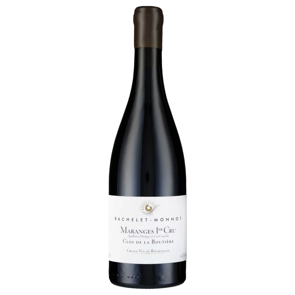 A bottle of 2023 Bachelet Monnot Maranges 1er Cru Clos de la Boutière 750ml Red Wine