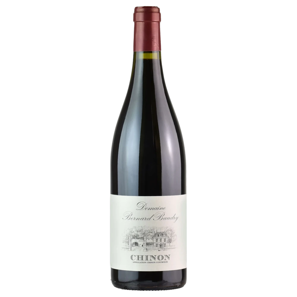 A bottle of 2023 Domaine Bernard Baudry Chinon Le Domaine 750ml Red Wine