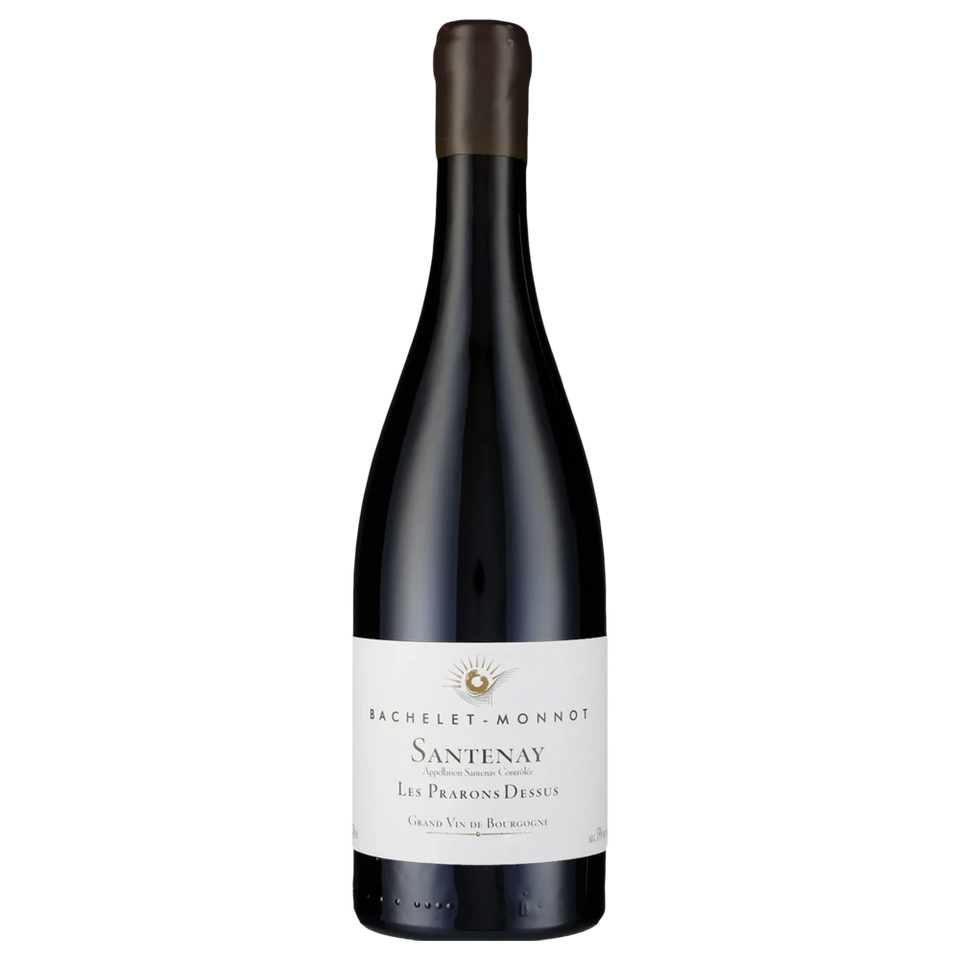 A bottle of 2023 Bachelet Monnot Santenay Les Prarons Dessus 750ml Red Wine