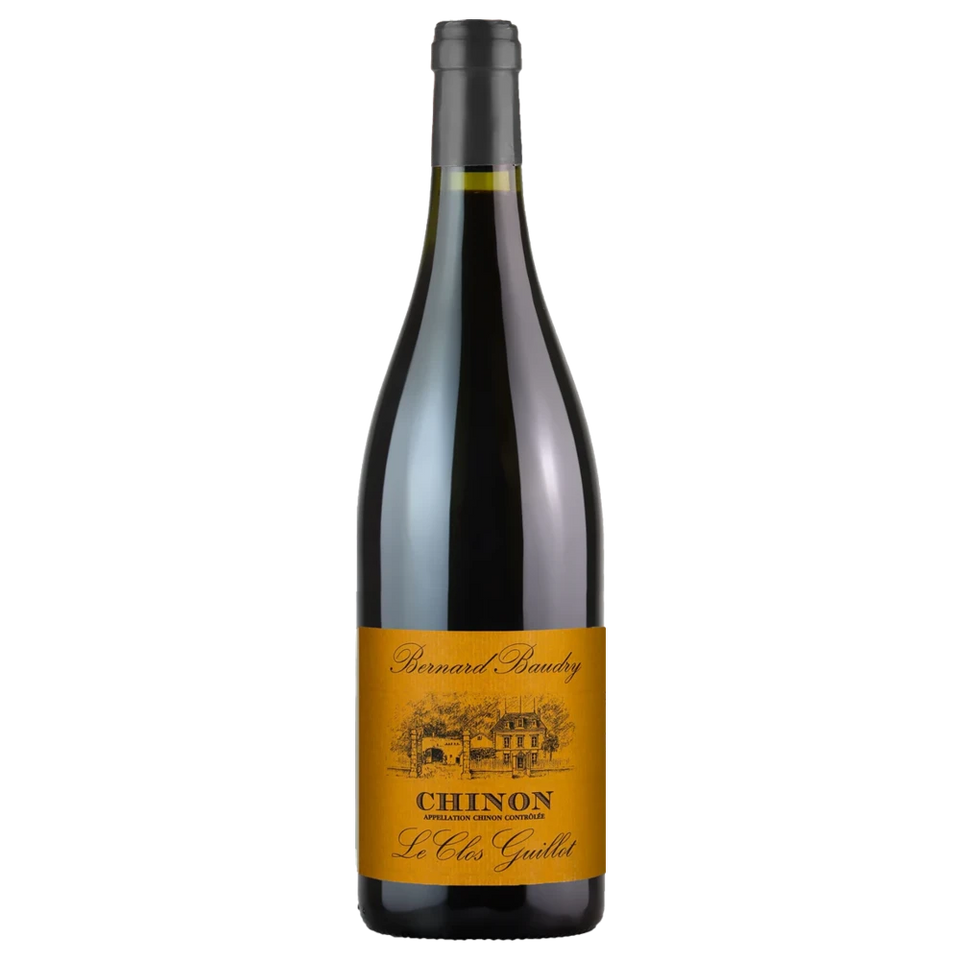 A bottle of 2022 Domaine Bernard Baudry Chinon Le Clos Guillot 750ml Red Wine