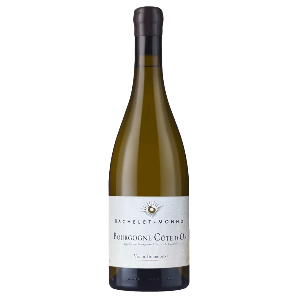 A bottle of 2023 Bachelet Monnot Bourgogne Blanc Côte d'Or 750ml White Wine
