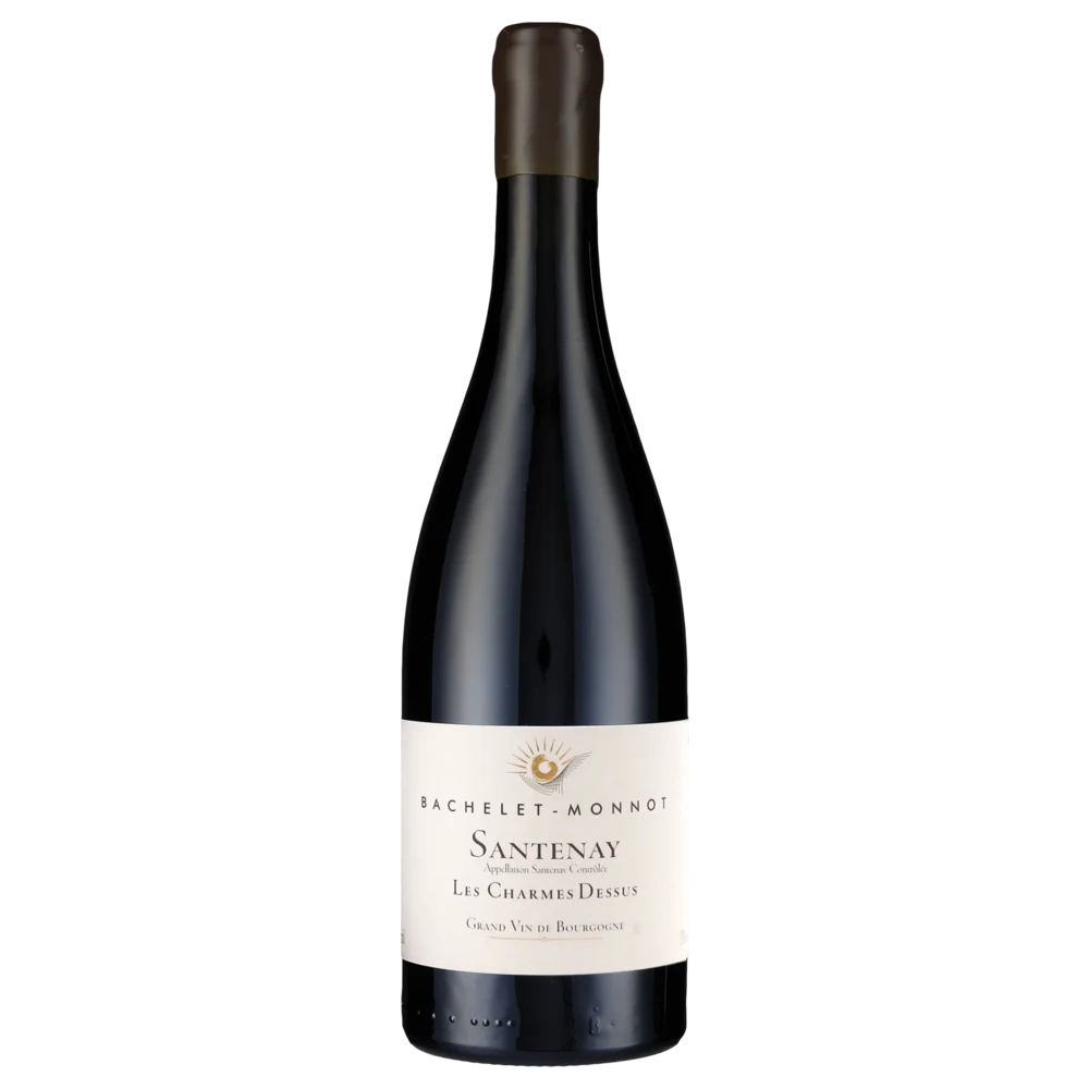 A bottle of 2023 Bachelet Monnot Santenay Les Charmes Dessus 750ml Red Wine