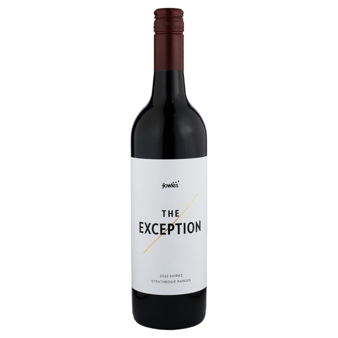 A bottle of Fowles The Exception Shiraz 2022 750ml Red Wine