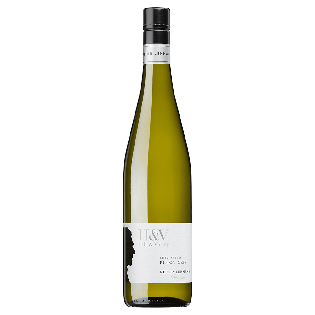 A bottle of 2025 Peter Lehmann Hill & Valley Pinot Gris 750ml White Wine