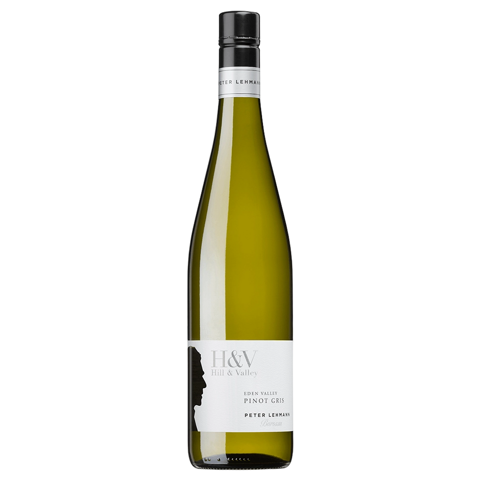 A bottle of 2025 Peter Lehmann Hill & Valley Pinot Gris 750ml White Wine