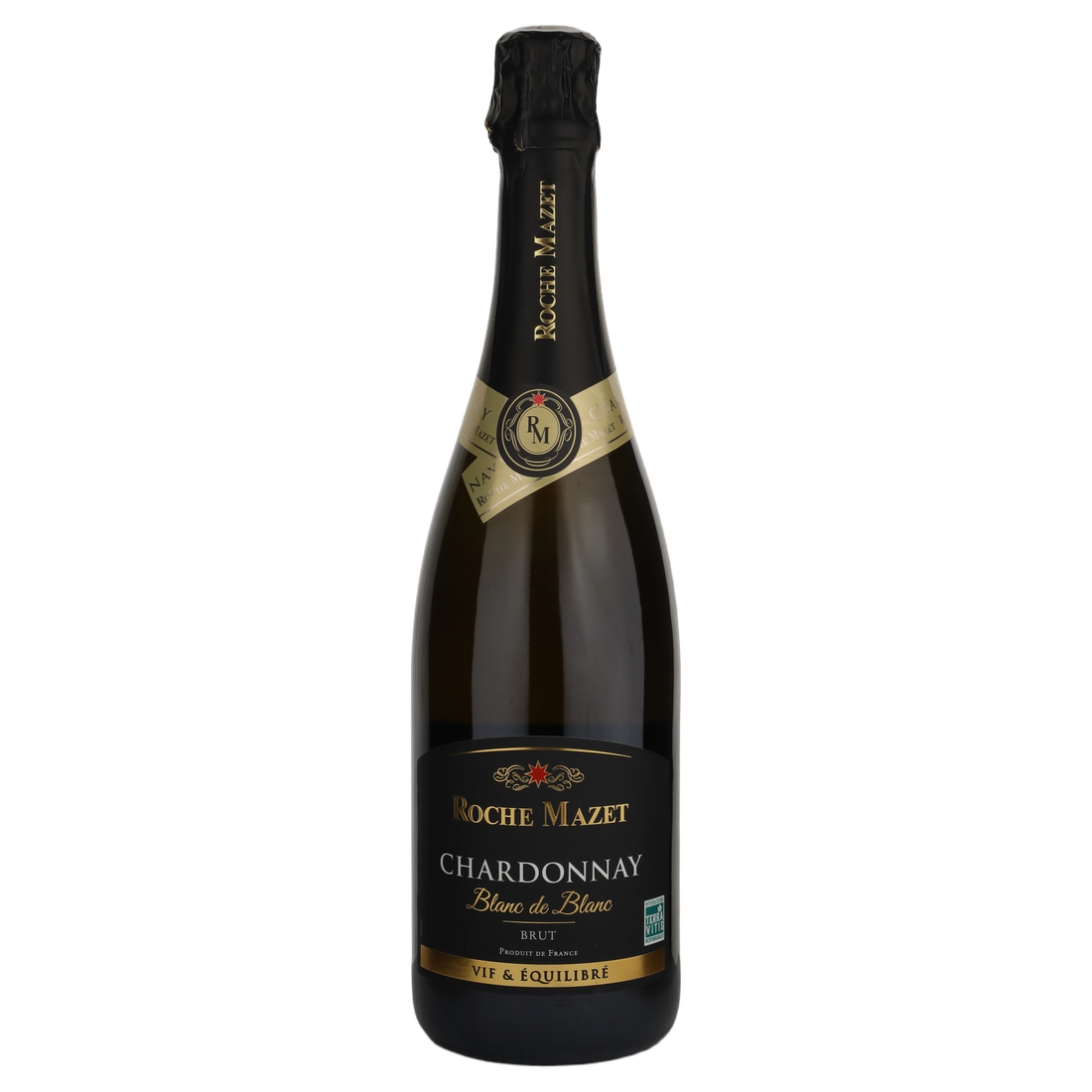 A bottle of NV Roche Mazet Chardonnay Brut 750ml White Wine