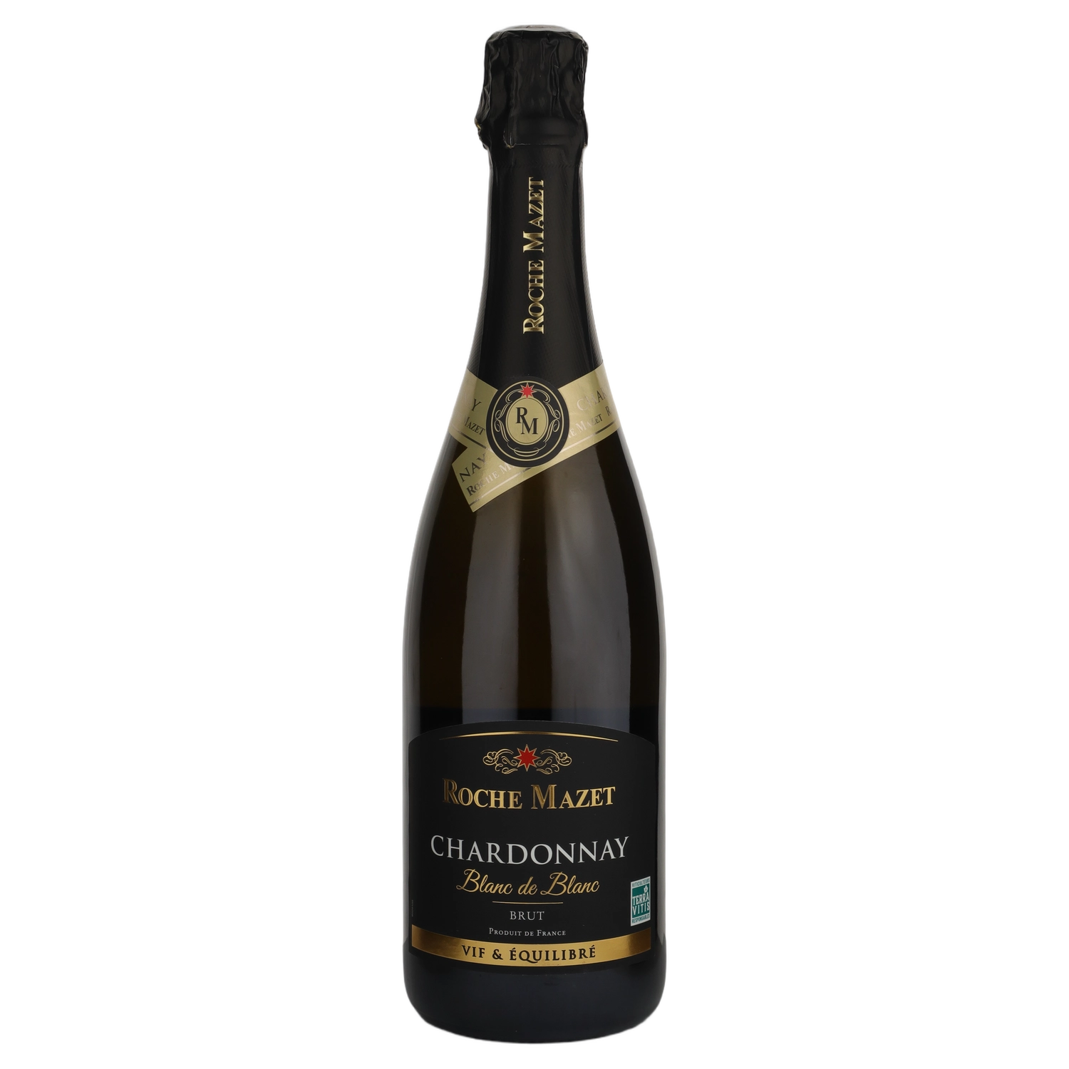A bottle of NV Roche Mazet Chardonnay Brut 750ml White Wine