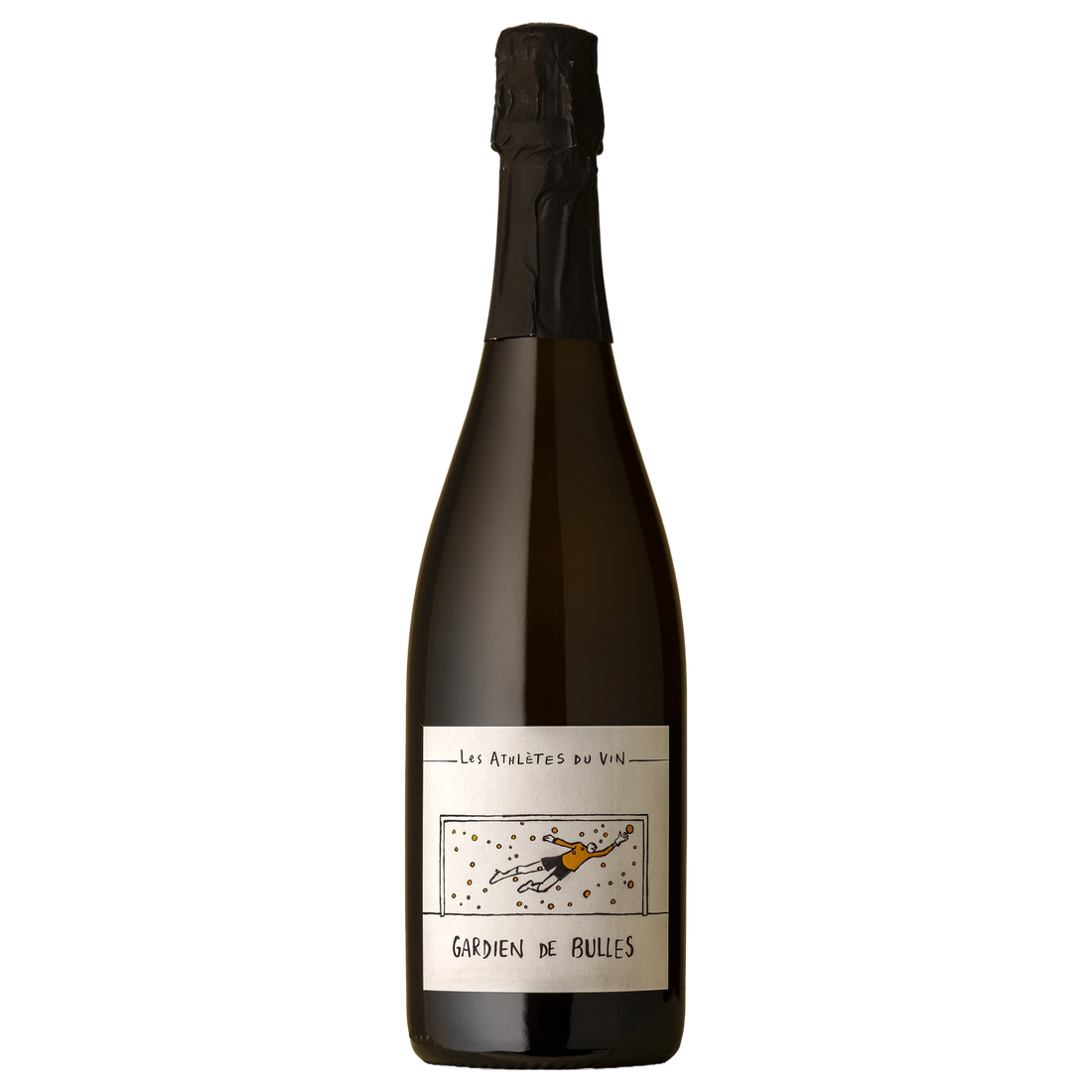 A bottle of NV Les Athletes du Vin Loire 'Gardien de Bulles' sparkling Brut Nature 750ml White Wine