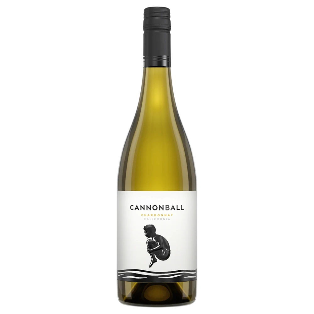 A bottle of 2023 Cannonball Chardonnay 750ml White Wine