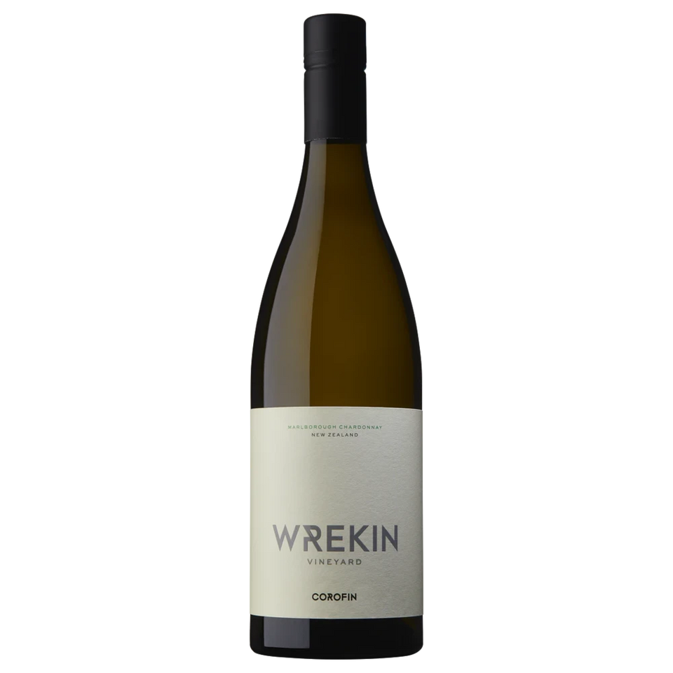 A bottle of 2023 Corofin Wrekin Vineyard Chardonnay 750ml White Wine