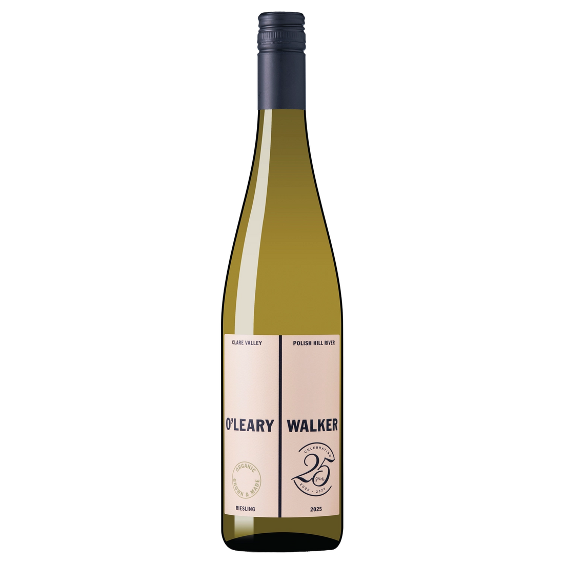 A bottle of 2025 O'Leary Walker Polish Hill River Riesling 750ml White Wine