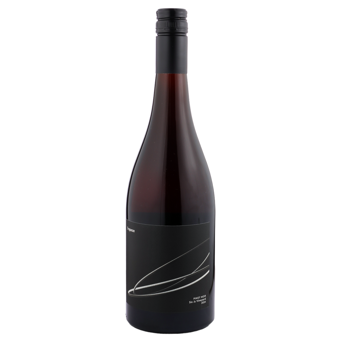 A bottle of Trapeze Six J's Pinot Noir 2024 750ml Red Wine