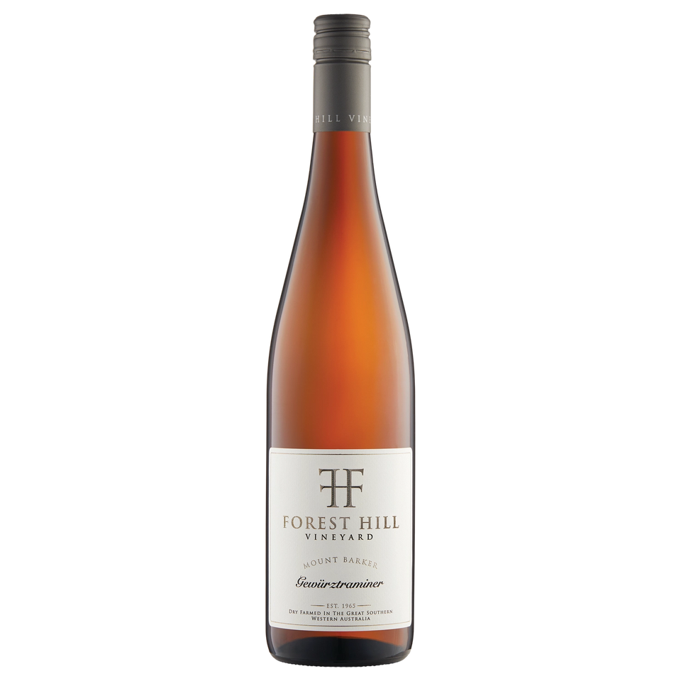 A bottle of 2025 Forest Hill Vineyard Estate Gewürztraminer 750ml White Wine