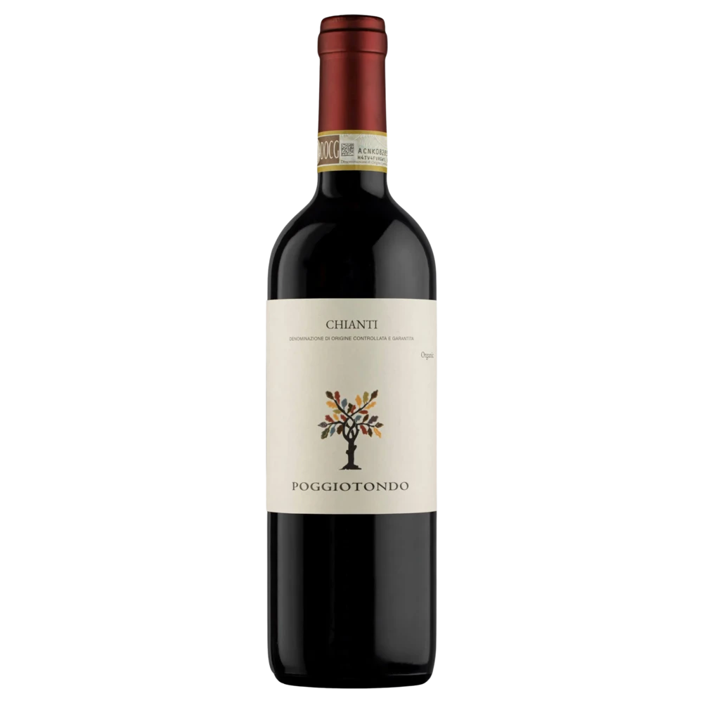 A bottle of 2024 Poggiotondo Chianti DOCG 750ml Red Wine