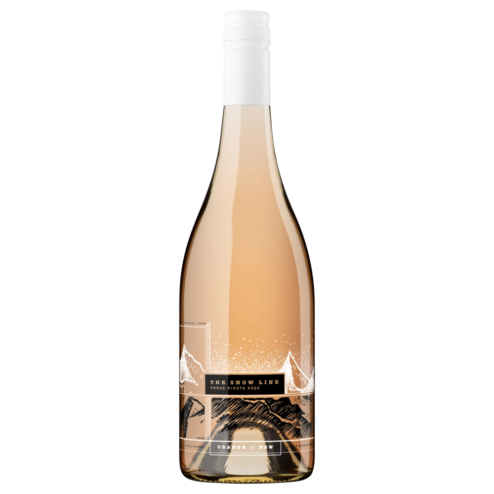 A bottle of 2024 Printhie Topography Rose 750ml Rose Wine
