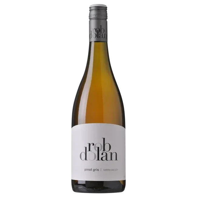 A bottle of 2025 Rob Dolan WL Pinot Gris 750ml White Wine