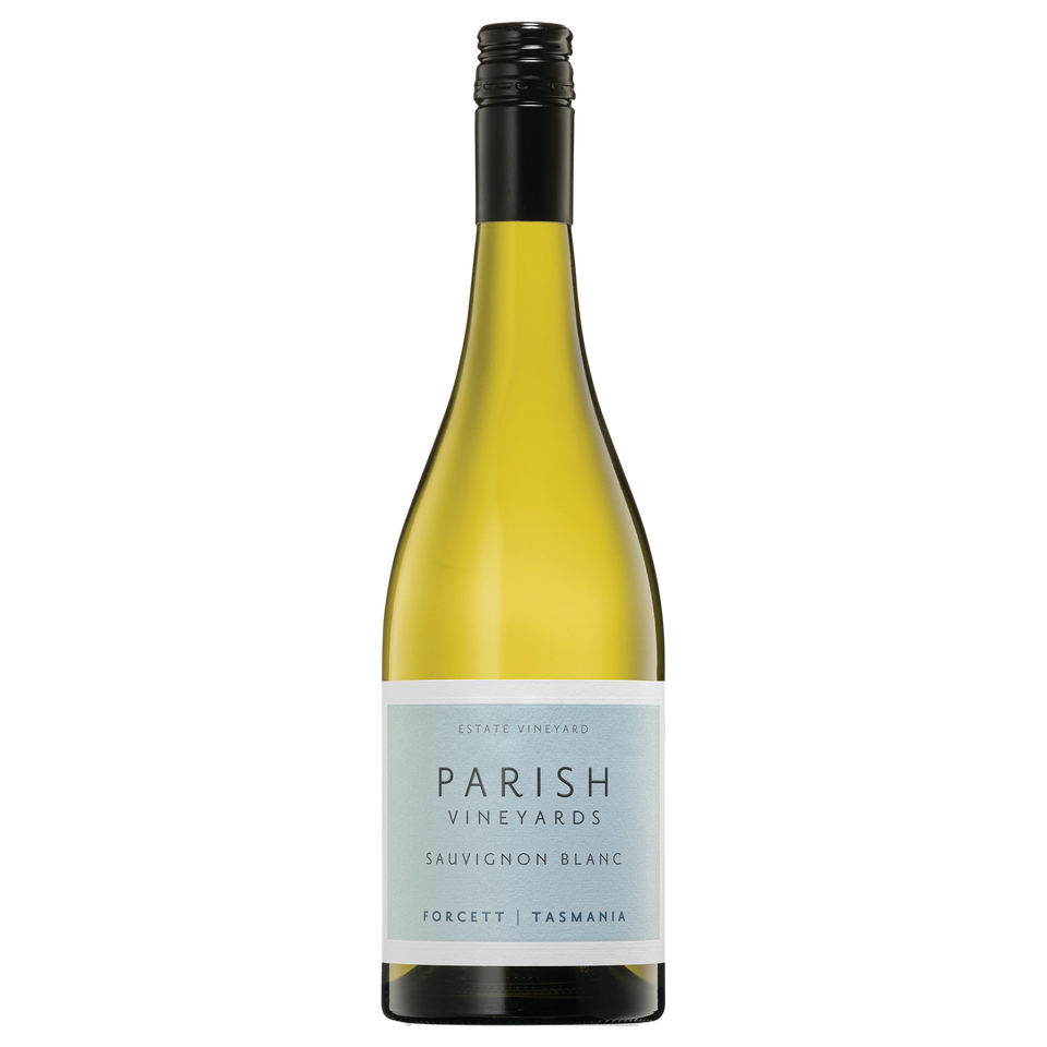 A bottle of 2024 Parish Vineyards Forcett Sauvignon Blanc 750ml White Wine