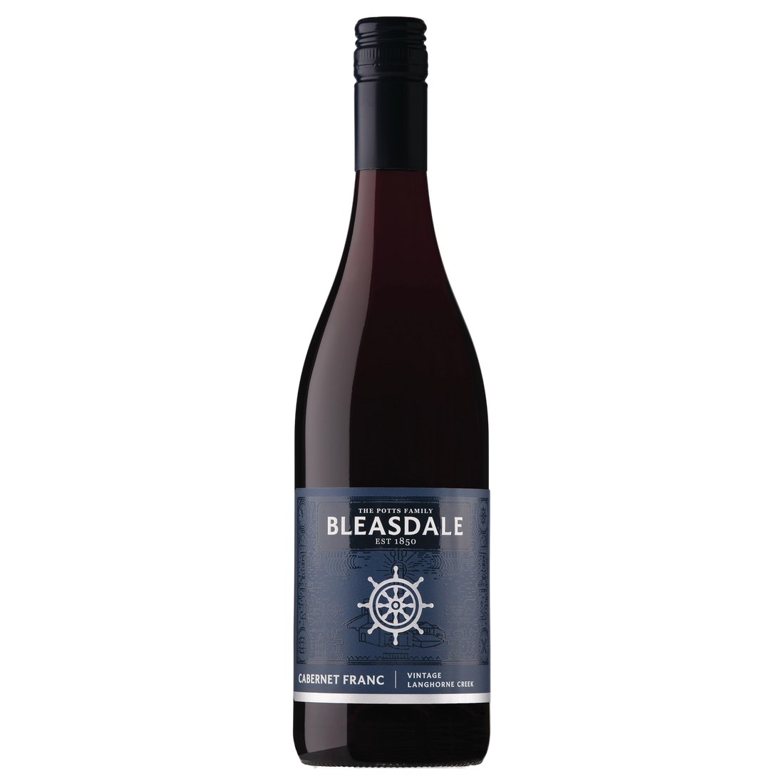 A bottle of 2024 Bleasdale Vineyards Cabernet Franc 750ml Red Wine