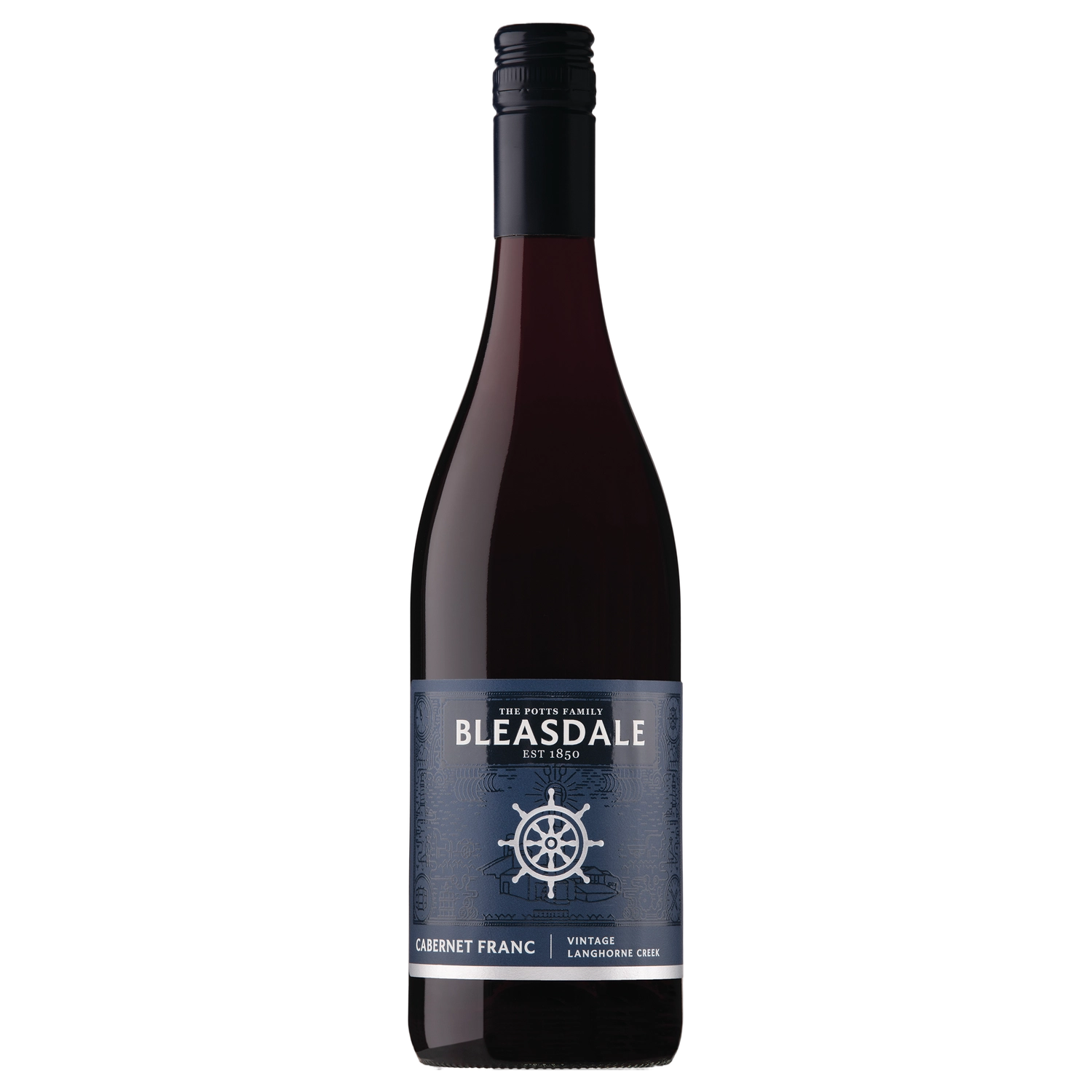 A bottle of 2024 Bleasdale Vineyards Cabernet Franc 750ml Red Wine