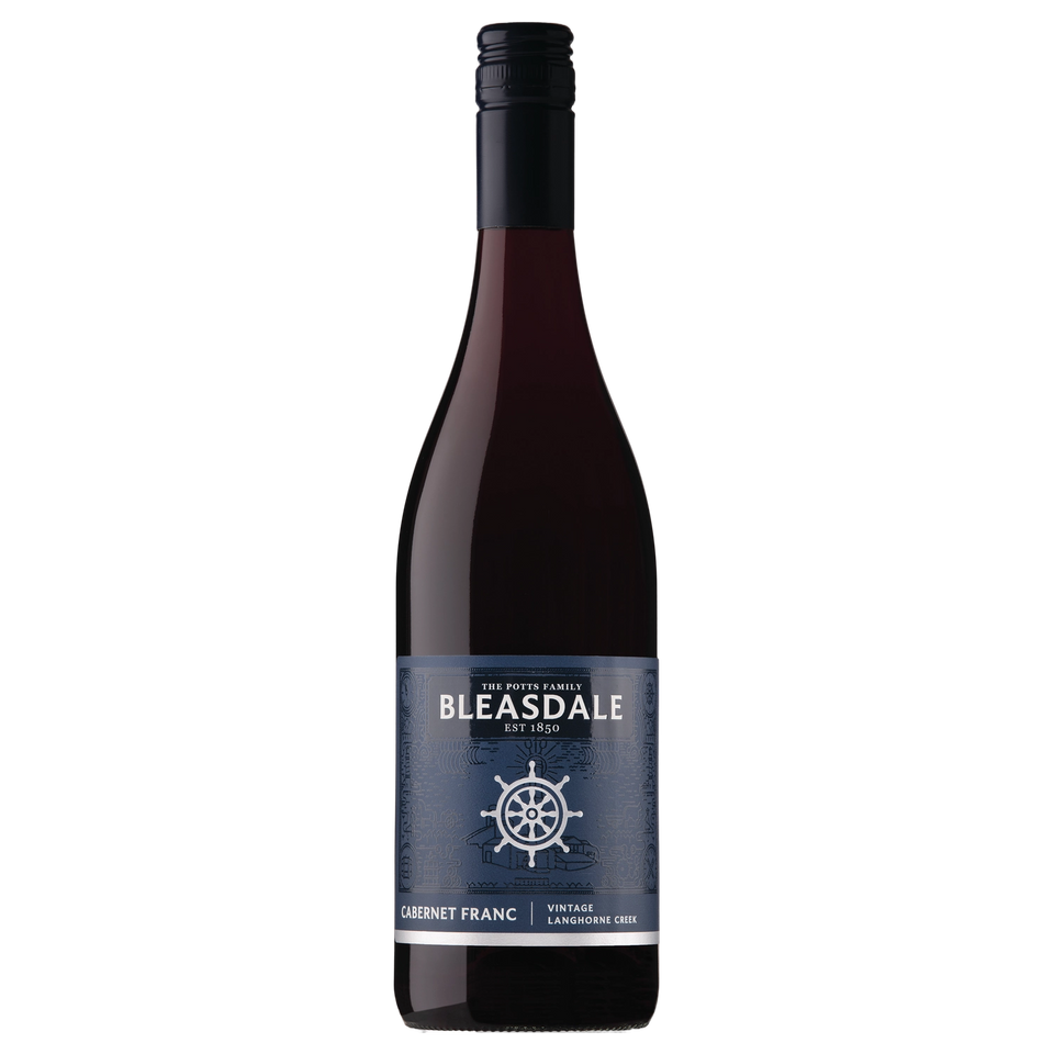 A bottle of 2024 Bleasdale Vineyards Cabernet Franc 750ml Red Wine